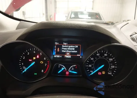 2019 Ford Escape Se из США, поврежденный, VIN 1FMCU9GD8KUB61654